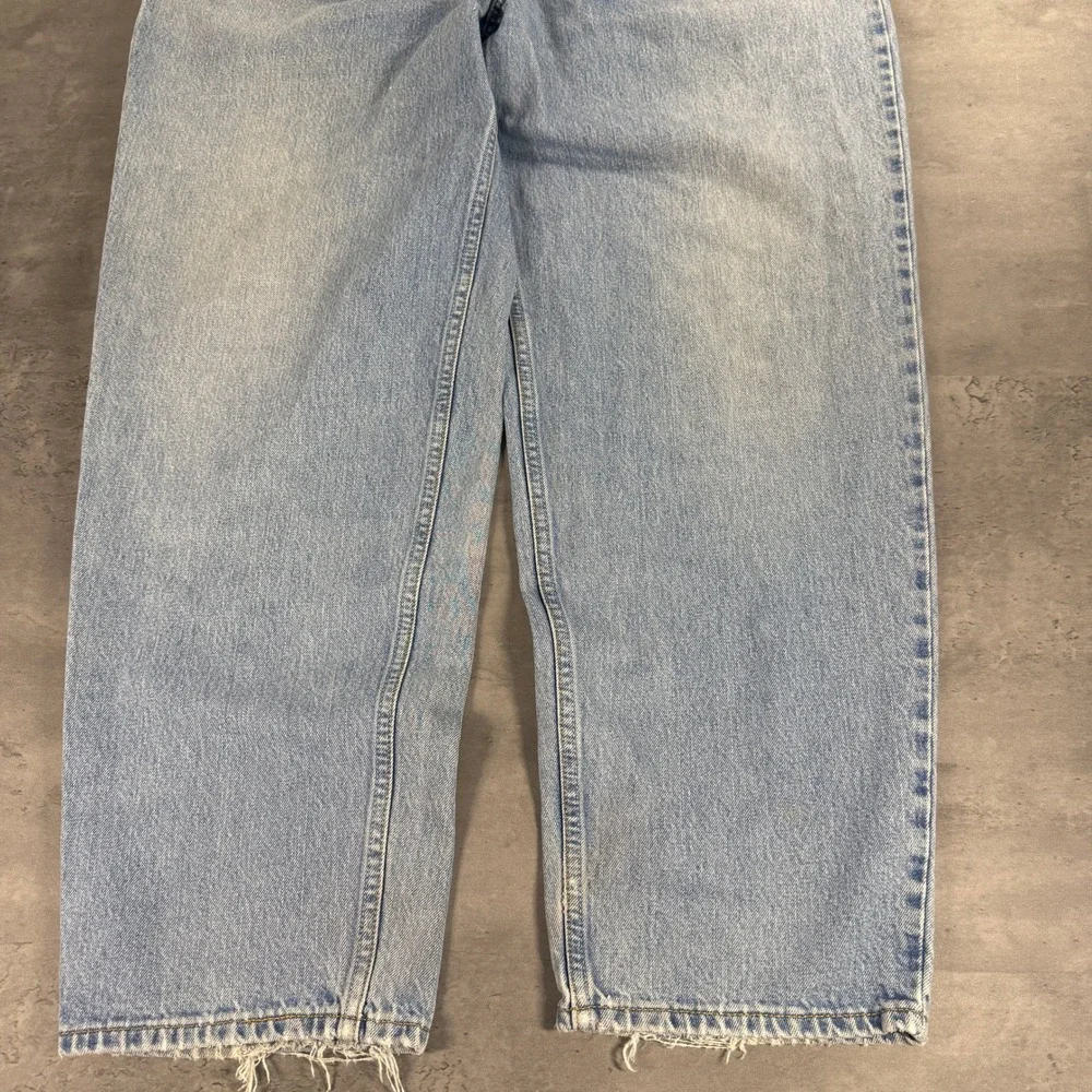 Vintage Levis 560 Jeans Men 38x30 Light‎ Wash Comfort Fit Baggy Distressed